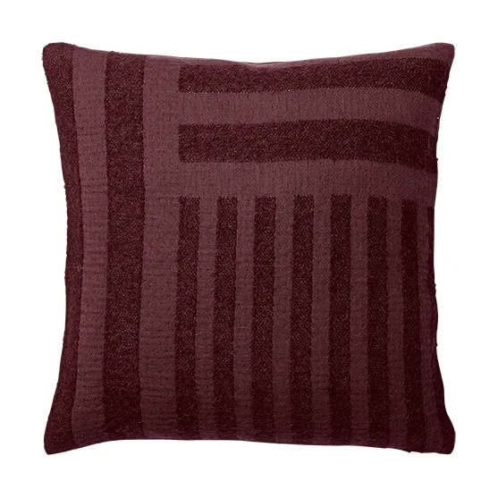 Contra pillow 40x40 cm, Bordeaux AYTM