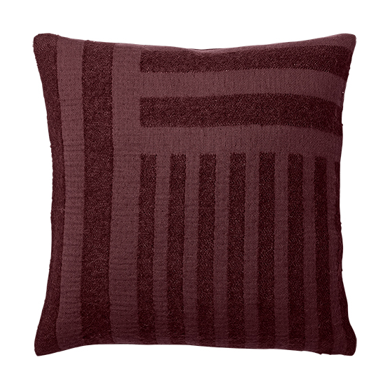 AYTM Contra pillow 40x40 cm Bordeaux | Scandinavian Design | Cushions | Red