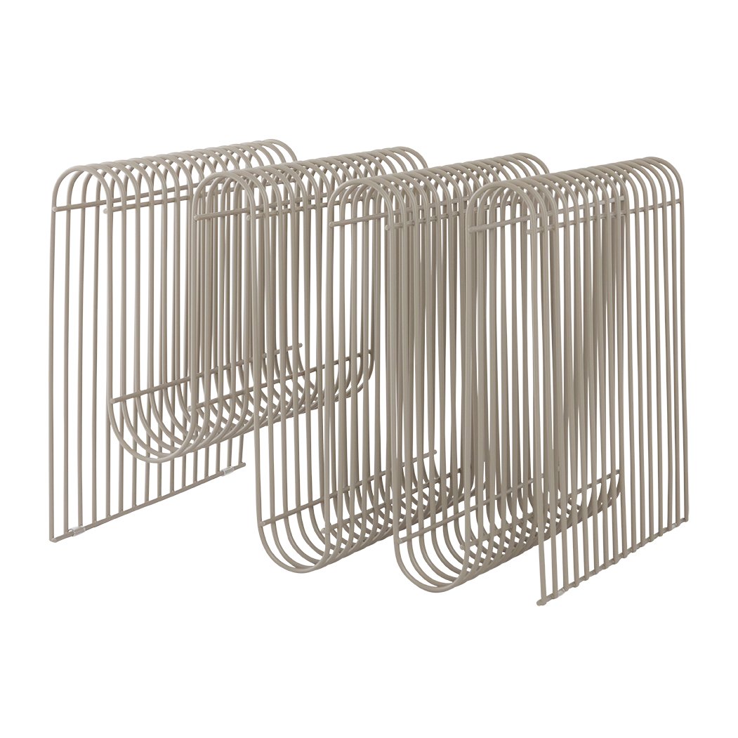 AYTM Curva newspaper stand Taupe | Scandinavian Design | Magazine racks | Beige