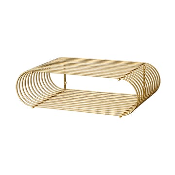 Curva shelf - brass - AYTM