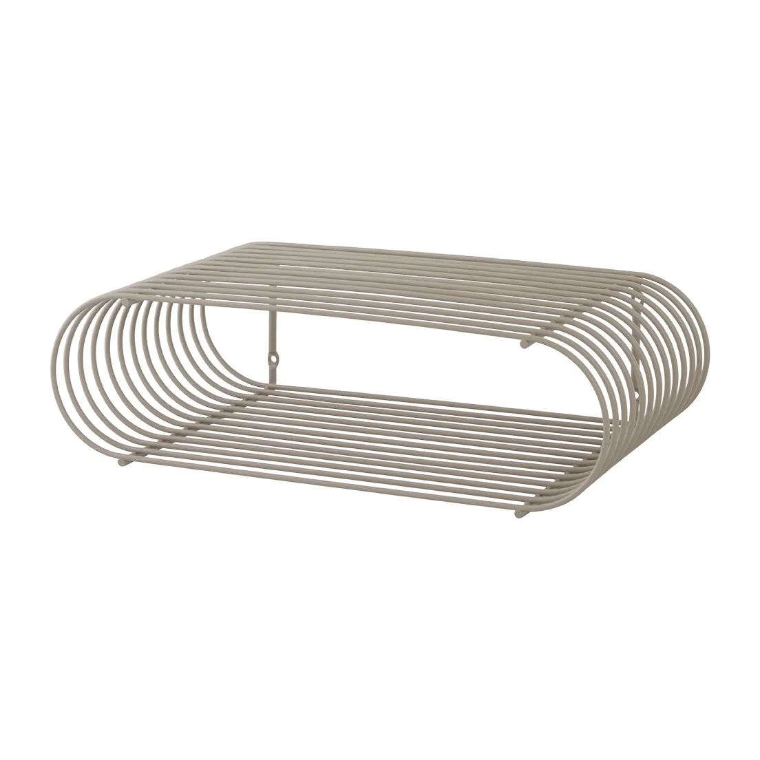 AYTM Curva shelf Taupe | Scandinavian Design | Shelves & shelving systems | Beige