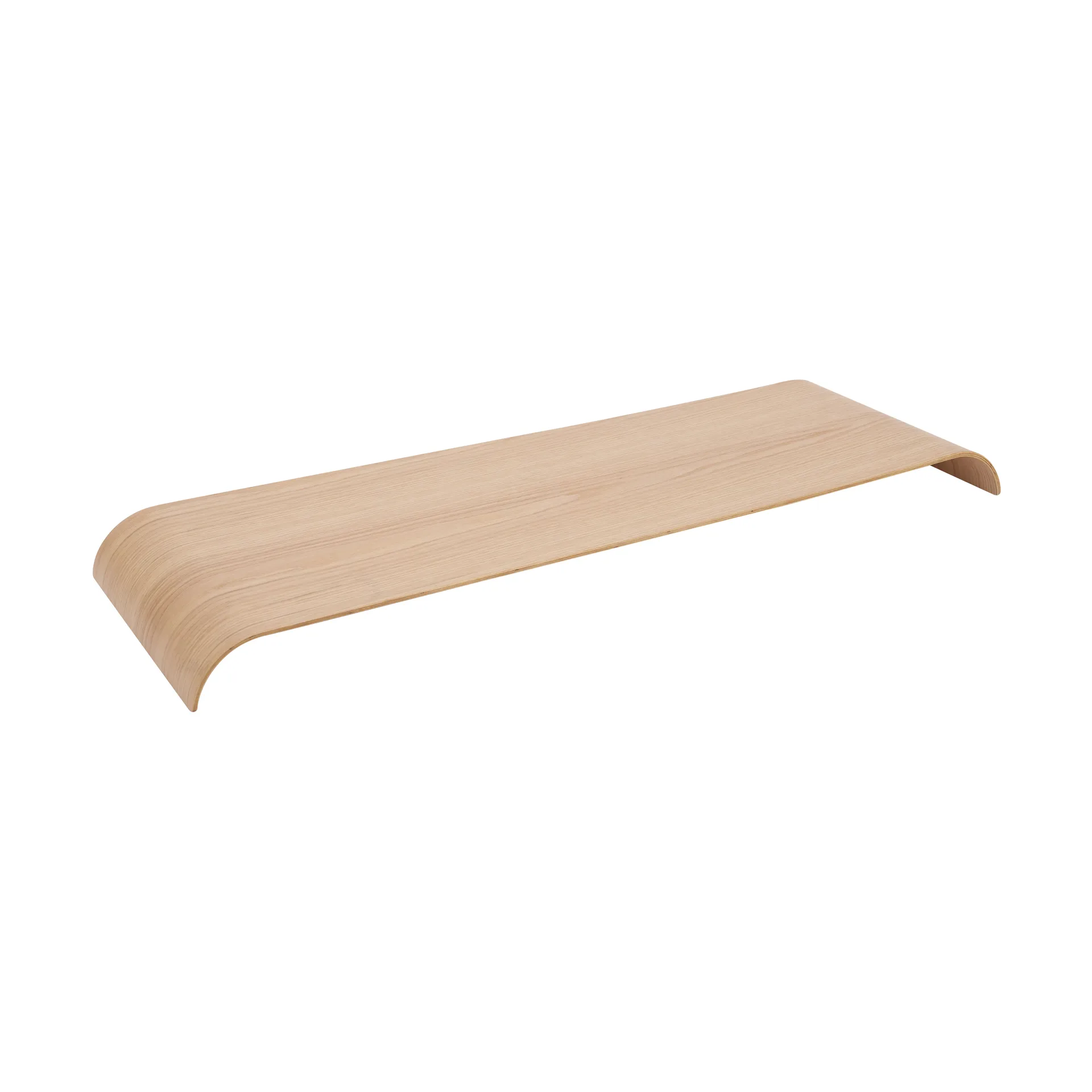 Curva tray/top panel for Curva shelf 80.4 cm, Oak AYTM