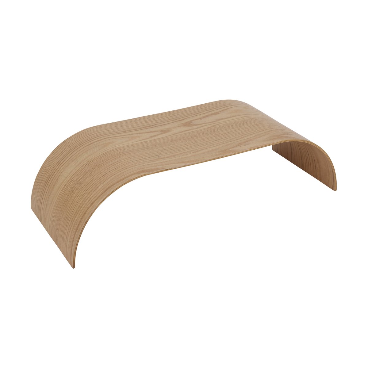 AYTM Curva tray/top panel for Curva wall shelf 62.2 cm Oak