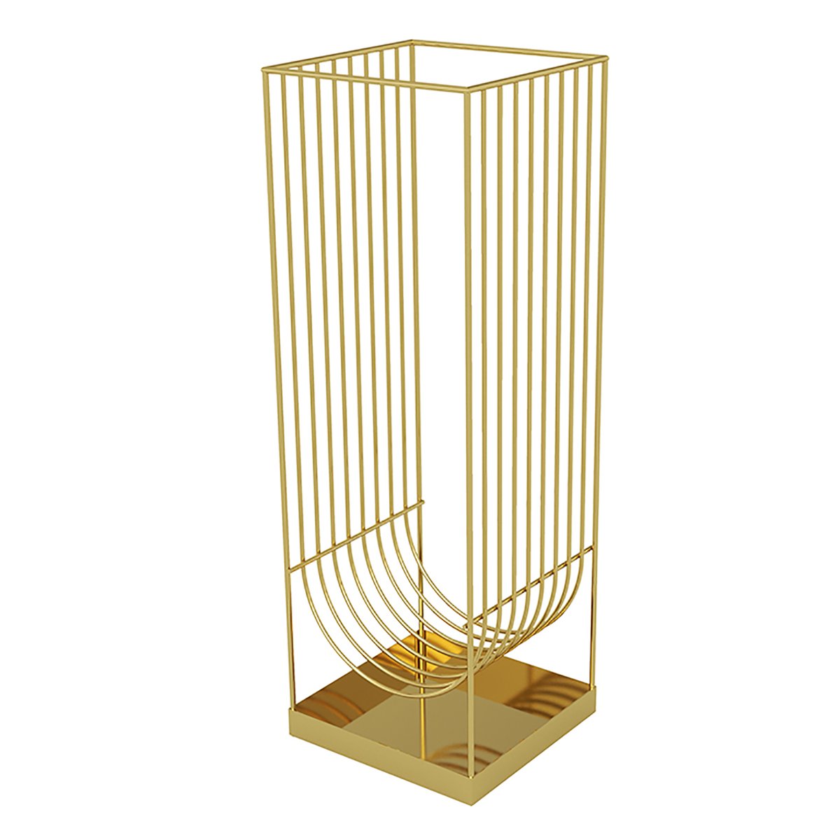 AYTM Curva umberella stand gold | Scandinavian Design | Umbrella stands | Gold-coloured