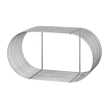 Curva wallshelf - Silver - AYTM