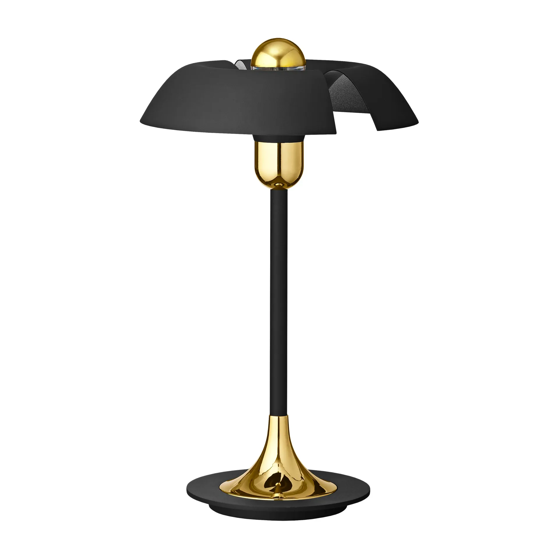 Cycnus table lamp 46 cm, Black-gold AYTM