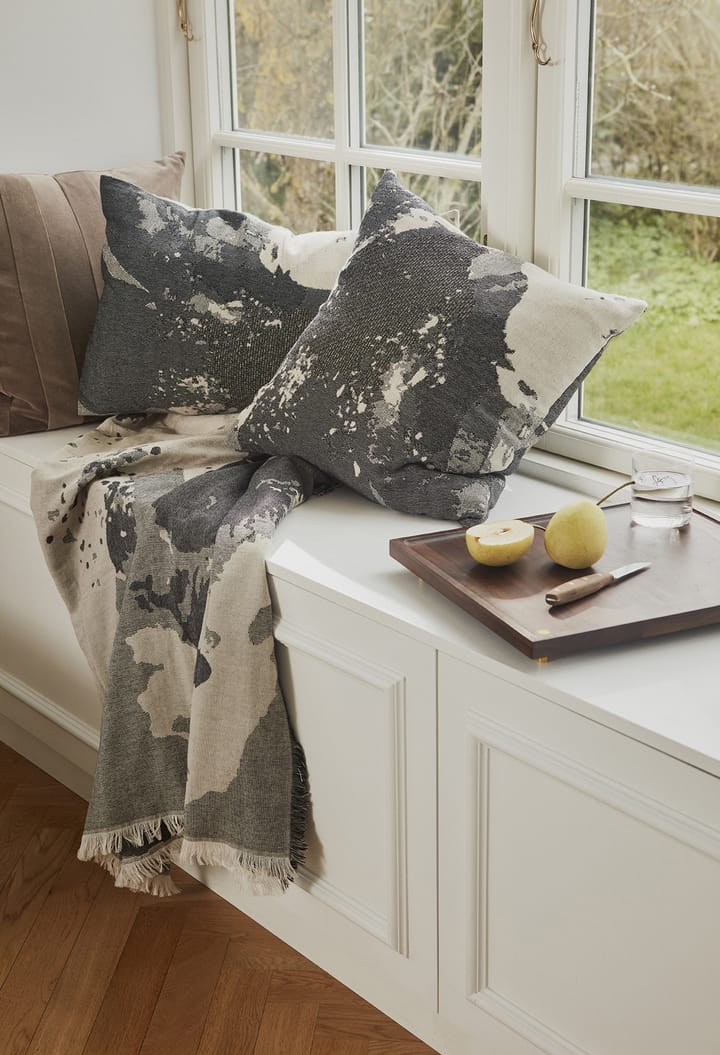 Floreo cushion 45x45 cm - White-grey - AYTM