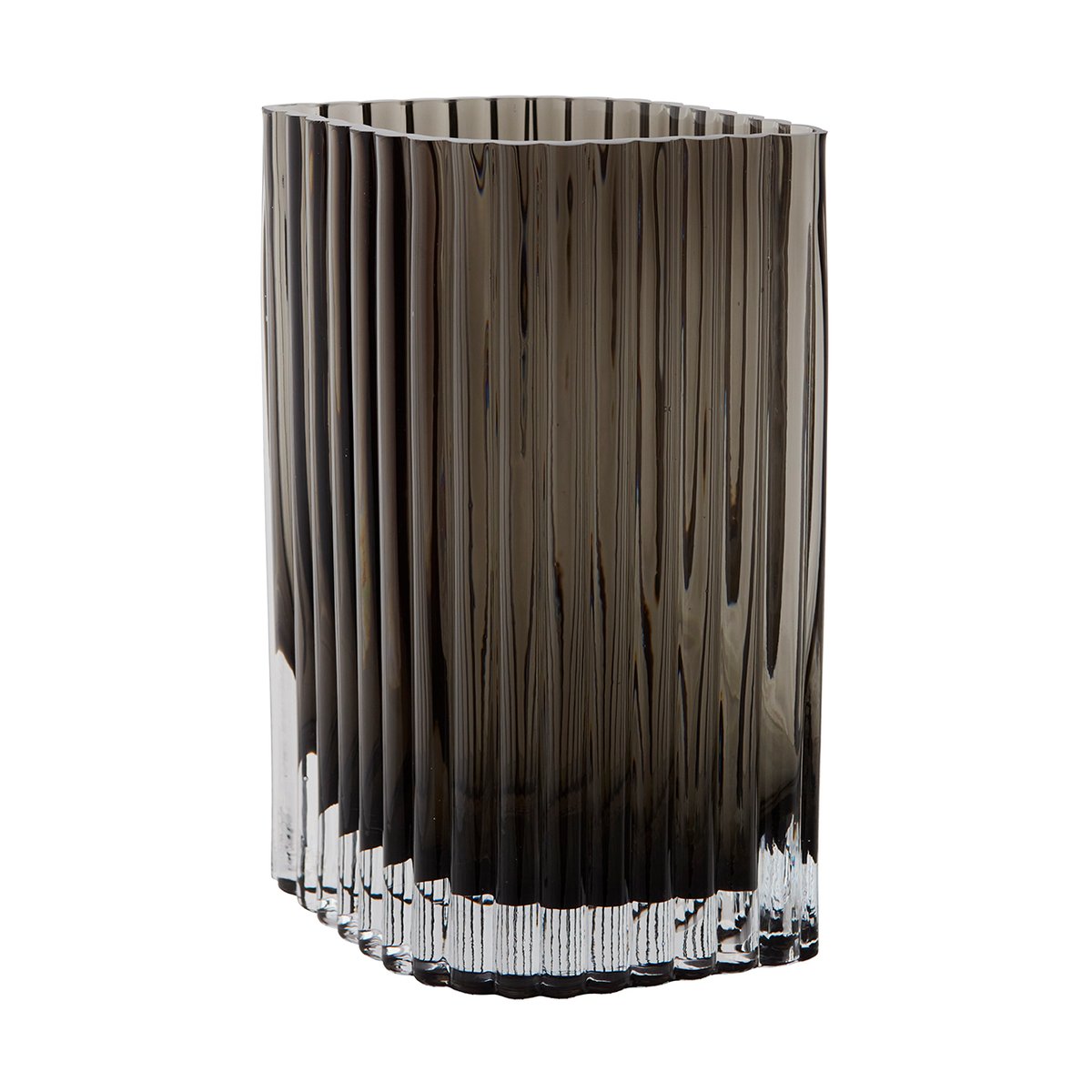 AYTM Foliage vase 25 cm Black | Scandinavian Design | Vases | Black