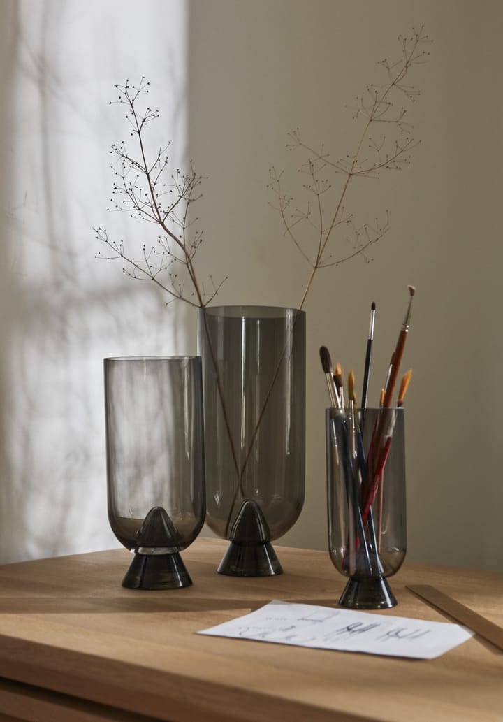 Glacies vase 24 cm - Black - AYTM