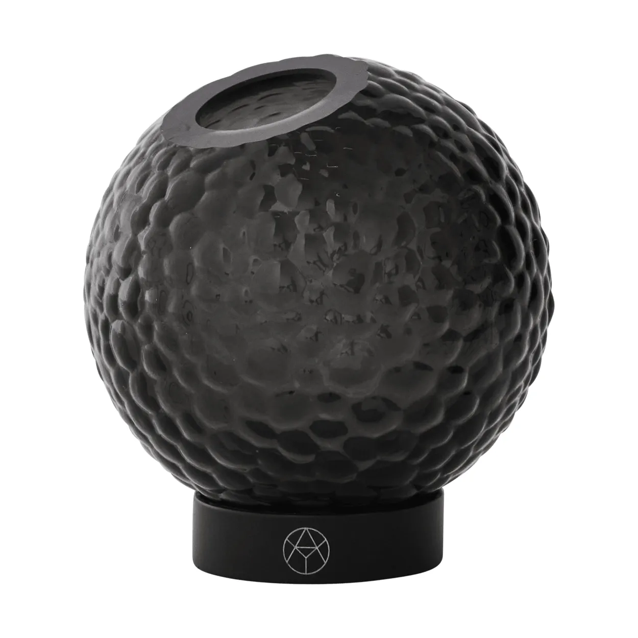 AYTM Globe bubbles vase o10 cm Black | Scandinavian Design | Vases | Black