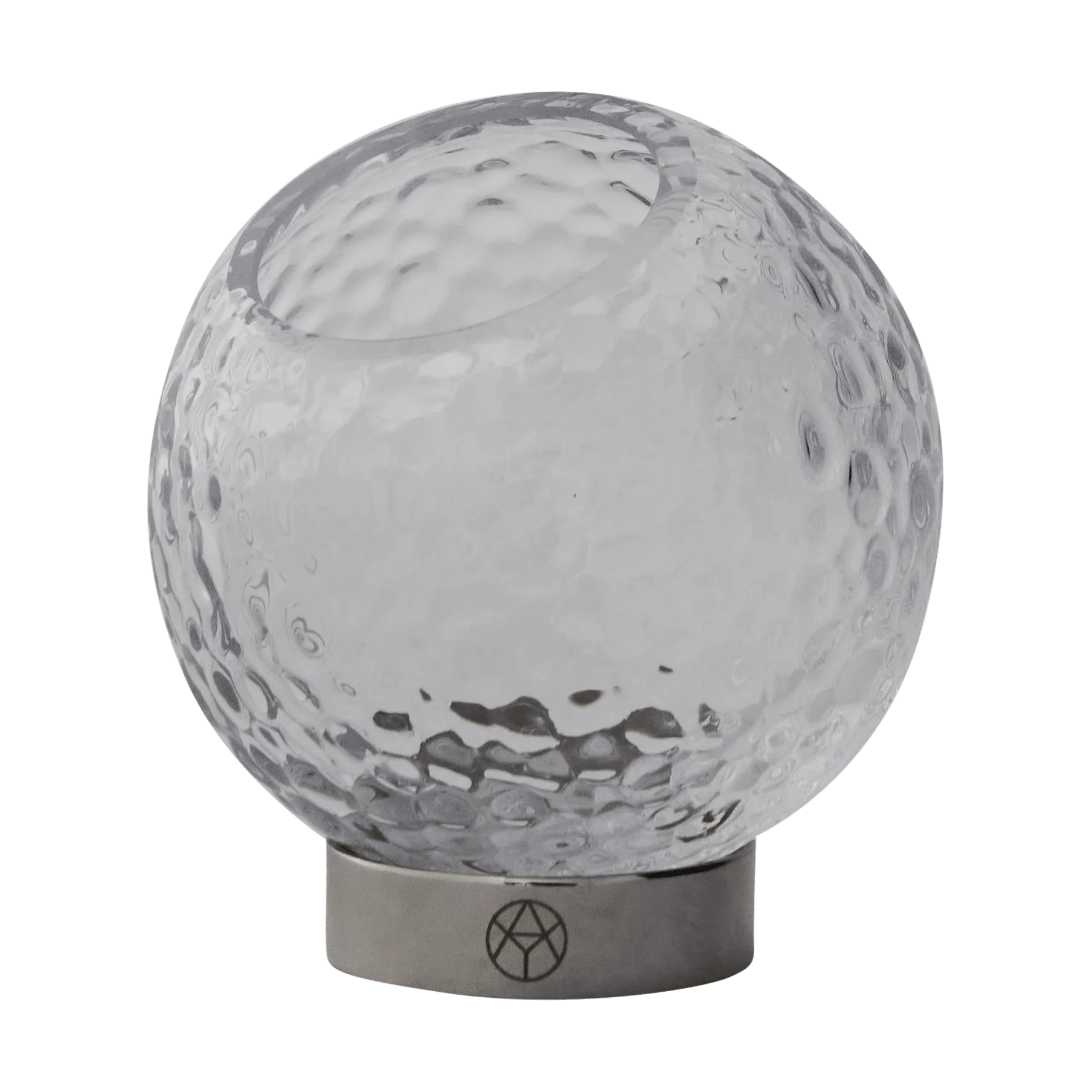 Globe bubbles vase Ø10 cm, Clear AYTM