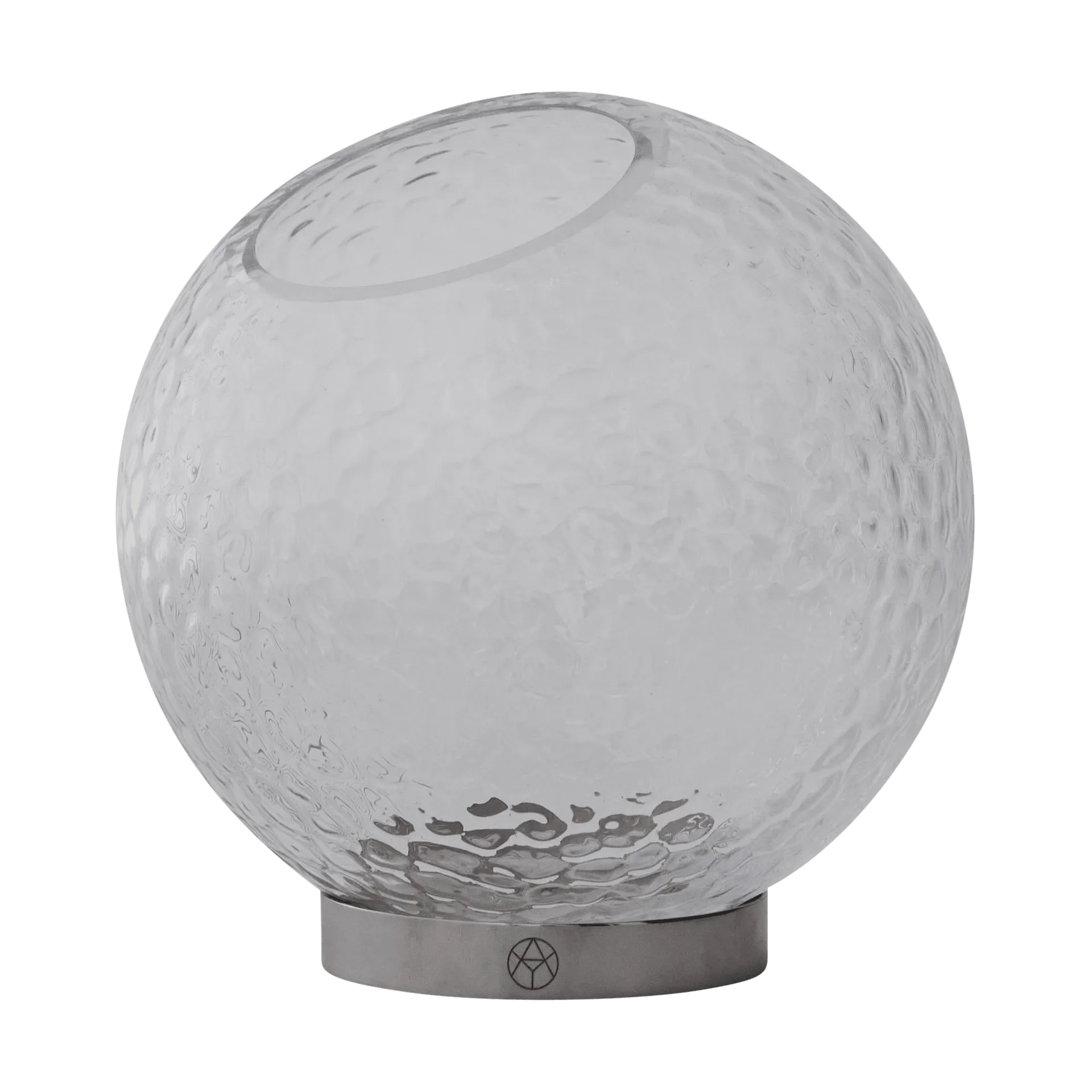 Globe bubbles vase Ø17 cm, Clear AYTM