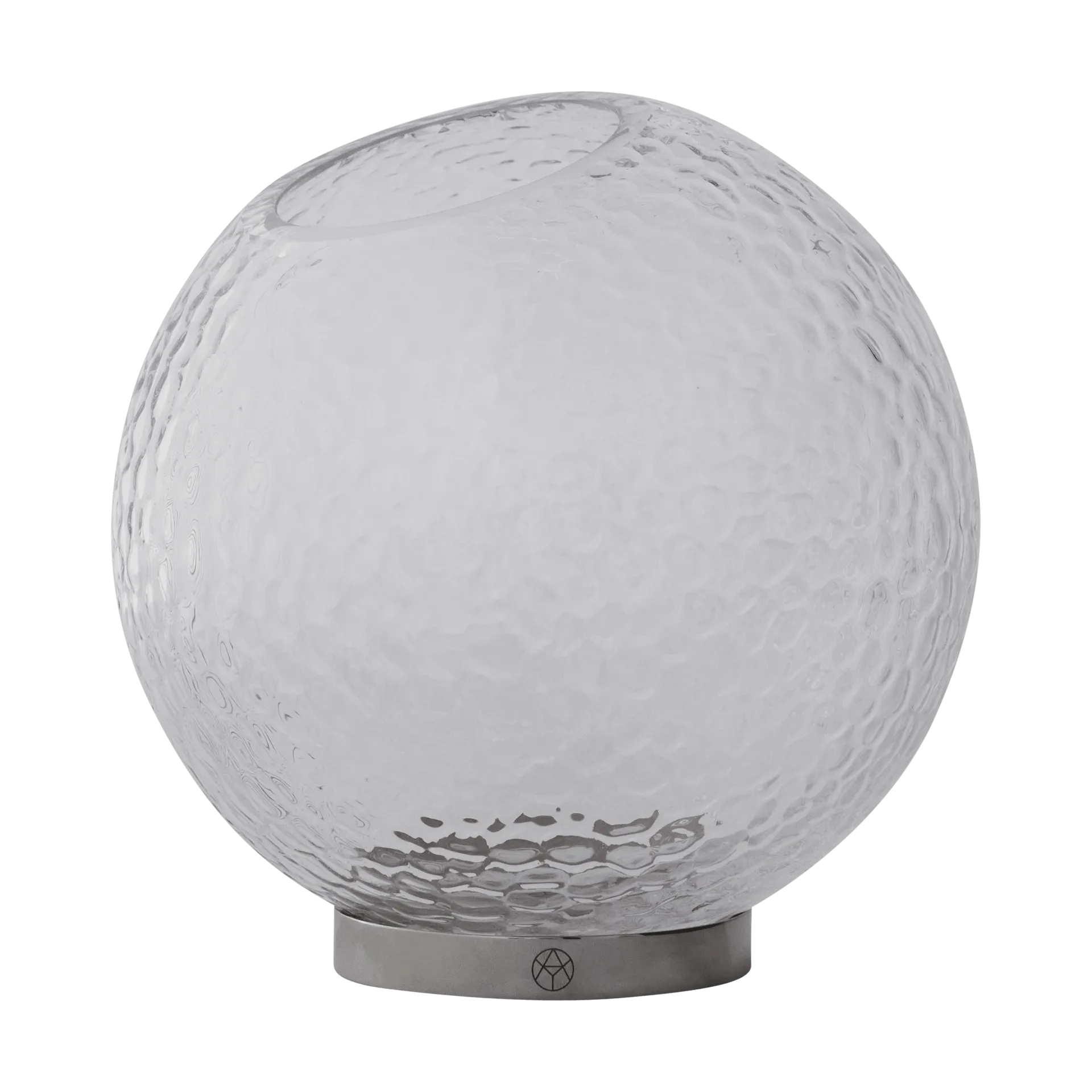 Globe bubbles vase Ø21 cm, Clear AYTM
