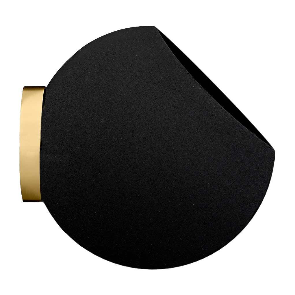 AYTM Globe flower pot vägg o17 cm Black | Scandinavian Design | Flower pots | Black