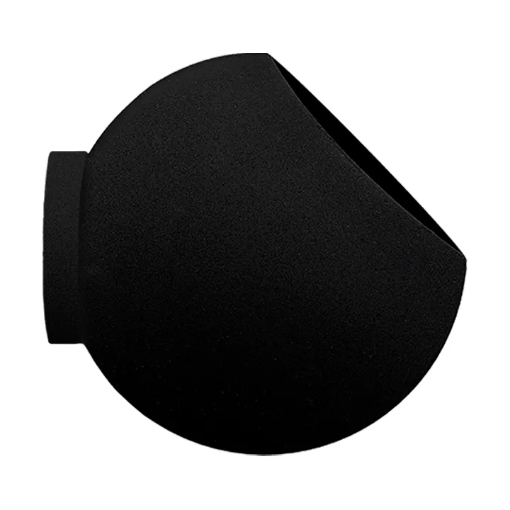 AYTM Globe flower pot vägg o17 cm Black | Scandinavian Design | Flower pots | Black