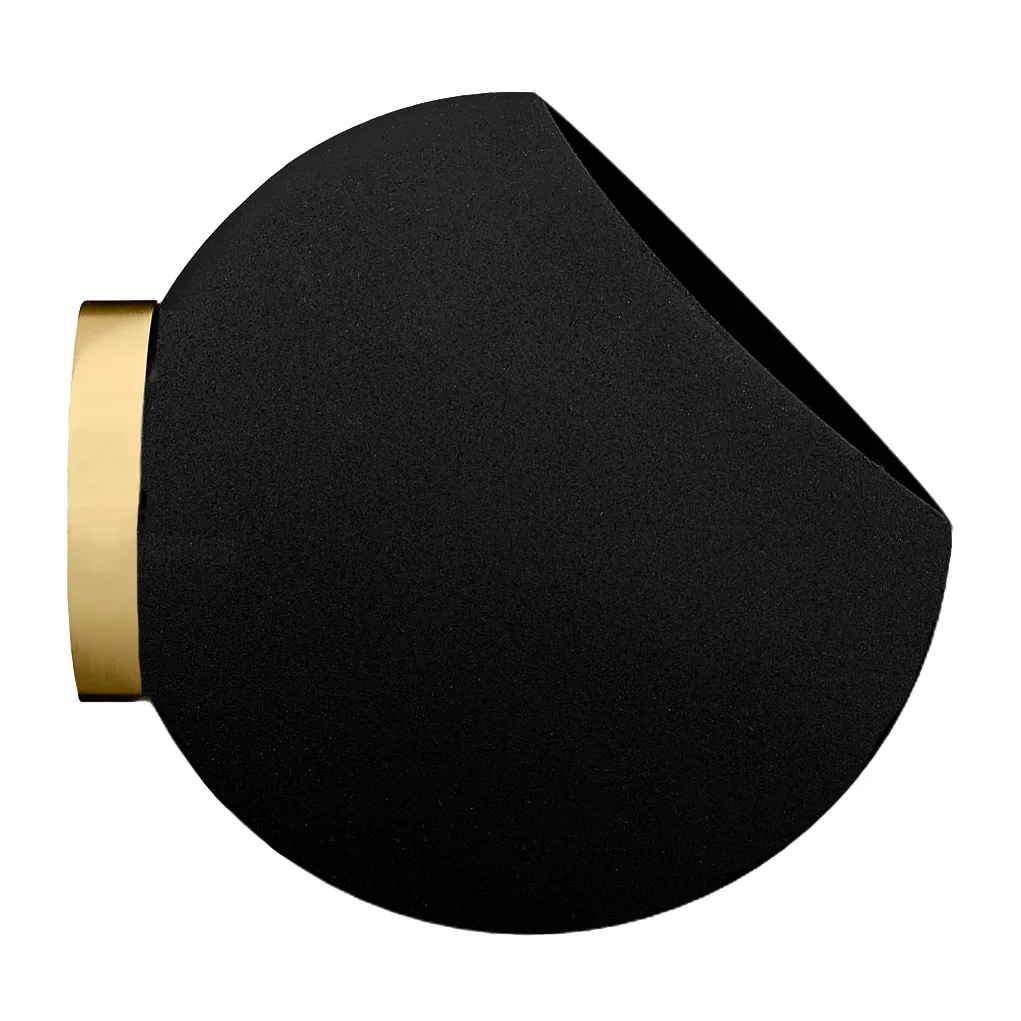 AYTM Globe flower pot wall o21 cm Black | Scandinavian Design | Flower pots | Black