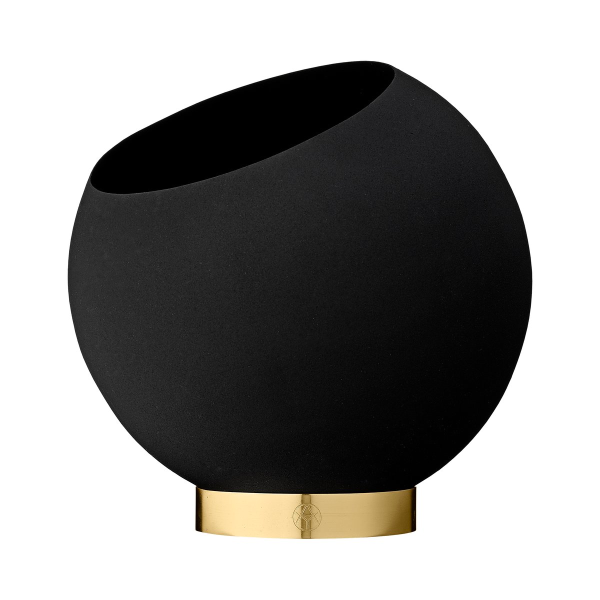 AYTM Globe flowerpot Ø21 cm Black | Scandinavian Design | Flower pots | Black