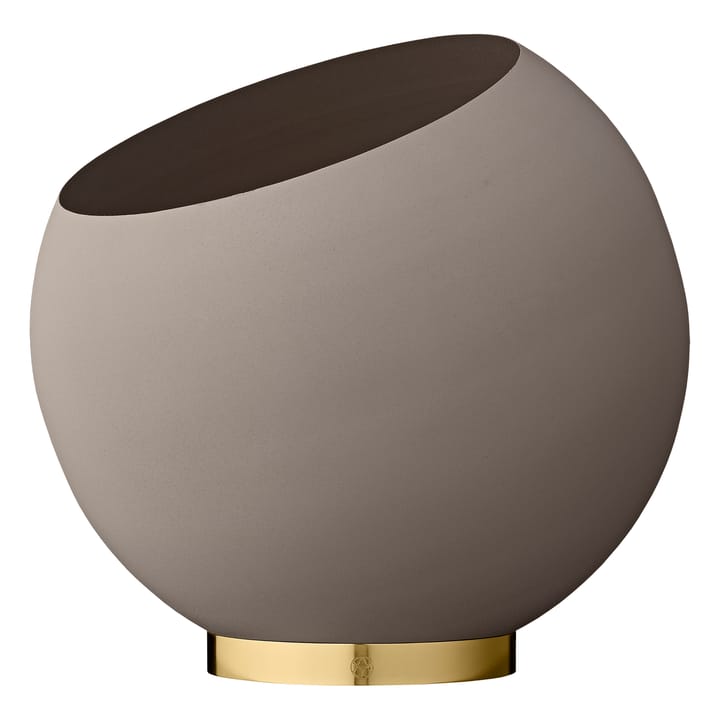 Globe flowerpot Ø37 cm - Taupe - AYTM