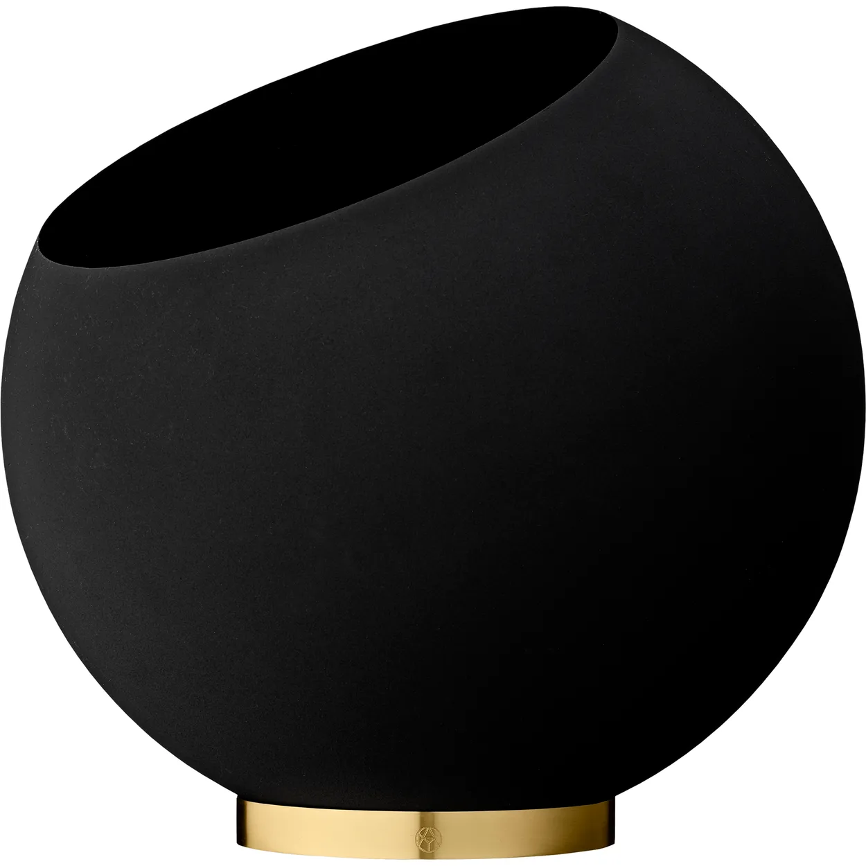 AYTM Globe flowerpot Ø43 cm Black | Scandinavian Design | Flower pots | Black