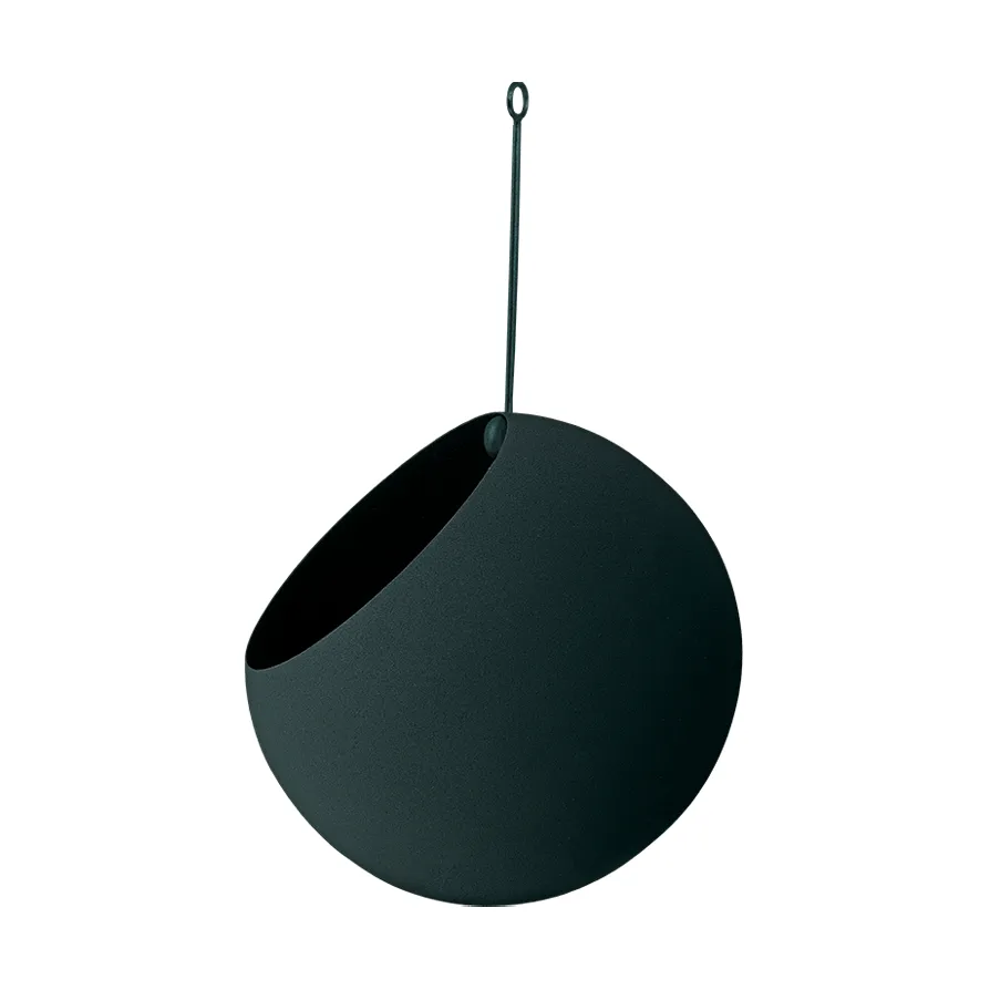 AYTM GLOBE hanging pot o17 cm h28 cm Forest | Scandinavian Design | Flower pots | Green