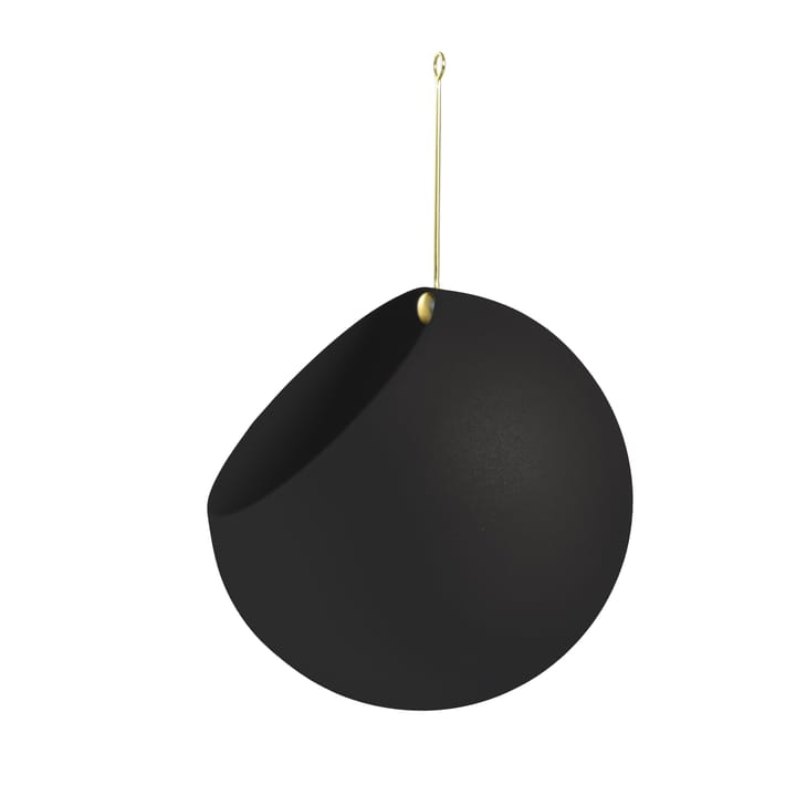 GLOBE hanging pot Ø21 cm h32 cm - Black - AYTM