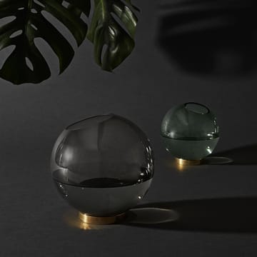 Globe vase medium - green-brass - AYTM