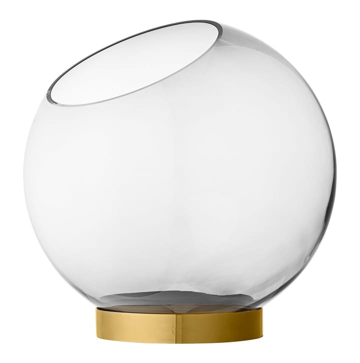 Globe vase XL - black-gold - AYTM