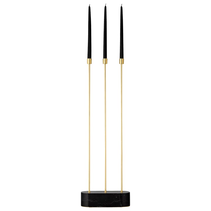 Grasil floor candle sticks, black-gold AYTM