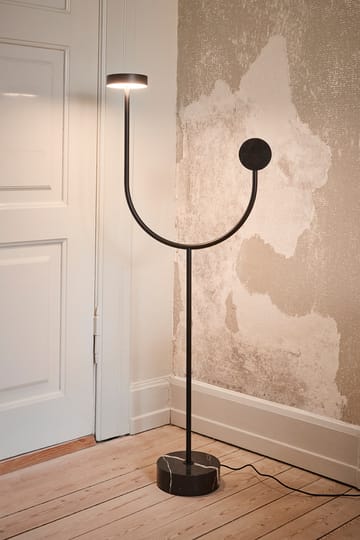 GRASIL floor lamp 51.5x127.6 cm - Black/black - AYTM