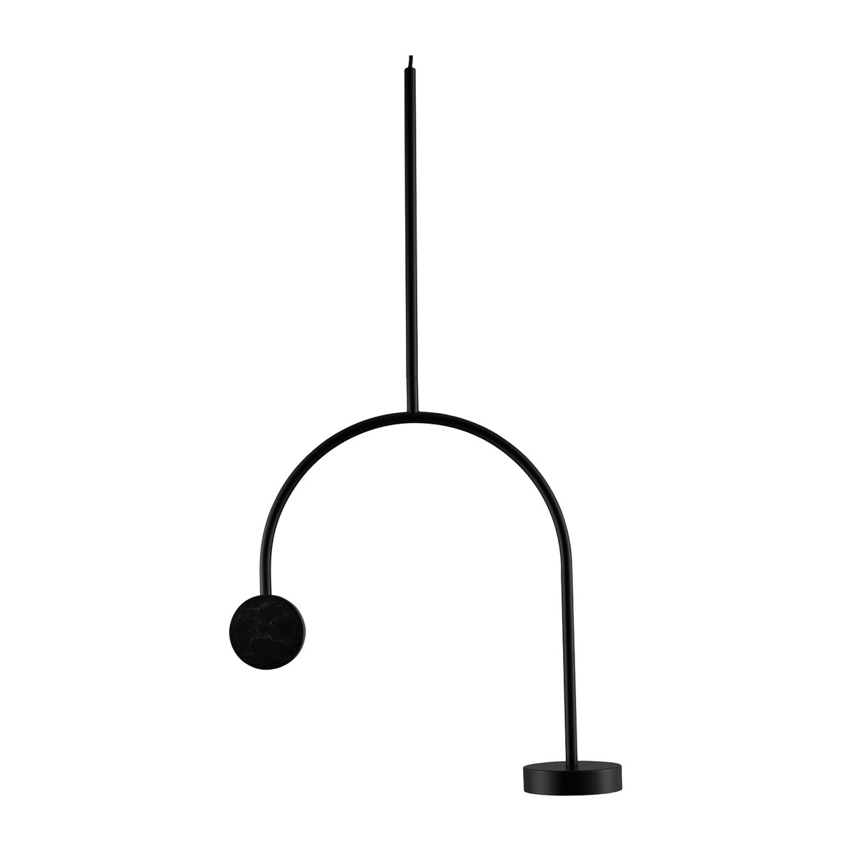 AYTM GRASIL pendant lamp 30x54 cm Black/black | Scandinavian Design | Pendant lamps | Black