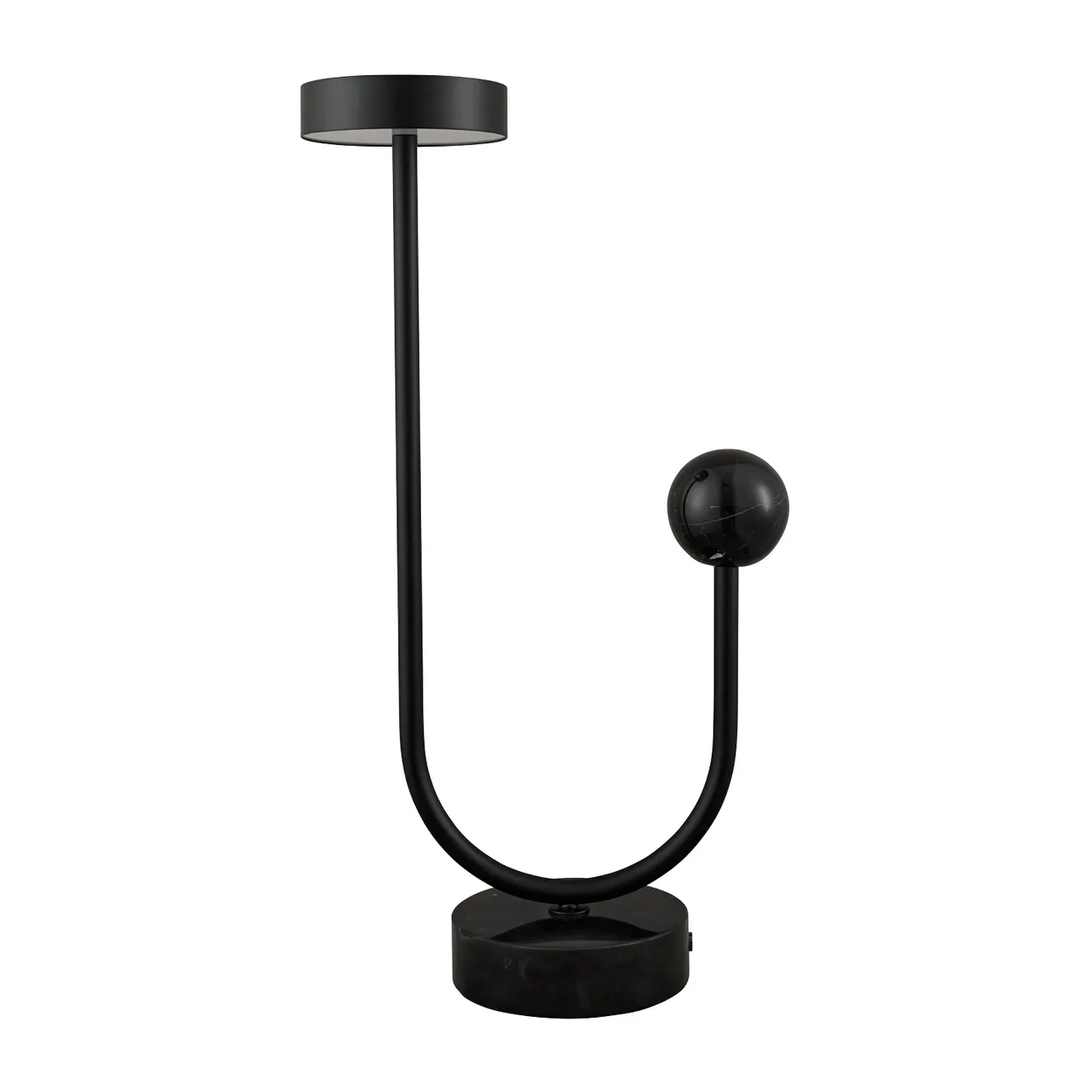 AYTM GRASIL table lamp 15x56 cm Black/black | Scandinavian Design | Desk & table lamps | Black