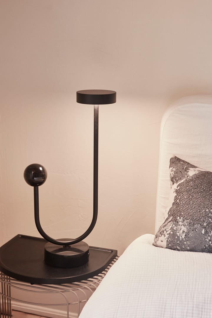 GRASIL table lamp 15x56 cm - Black/black - AYTM