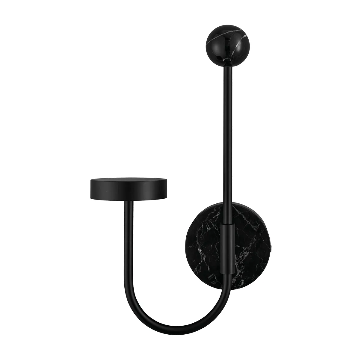 GRASIL wall lamp 30x54 cm, Black/black AYTM