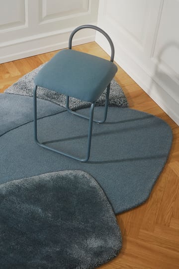Mola rug  140x195 cm - Dusty blue - AYTM