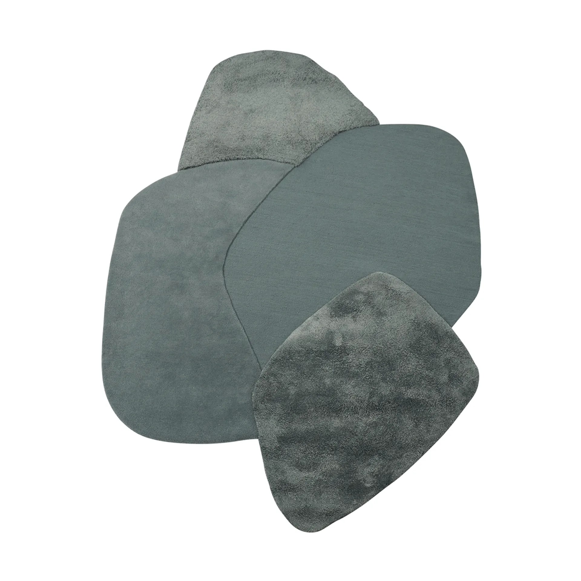 Mola rug 209x288 cm, Dusty blue AYTM