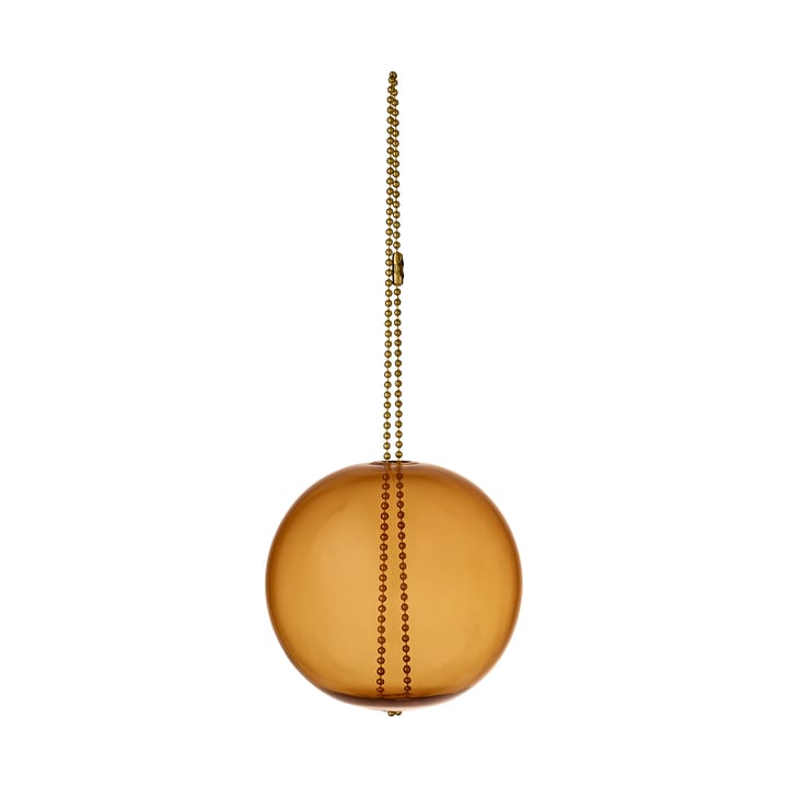 Monili Christmas tree bauble - amber - AYTM