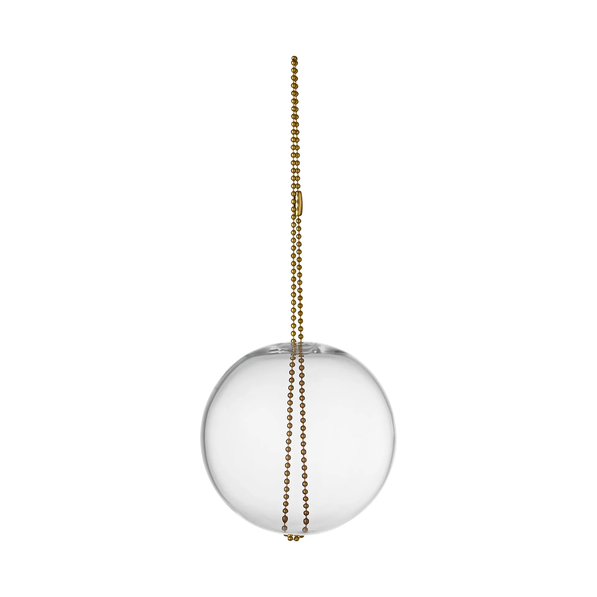Monili Christmas tree bauble, clear AYTM