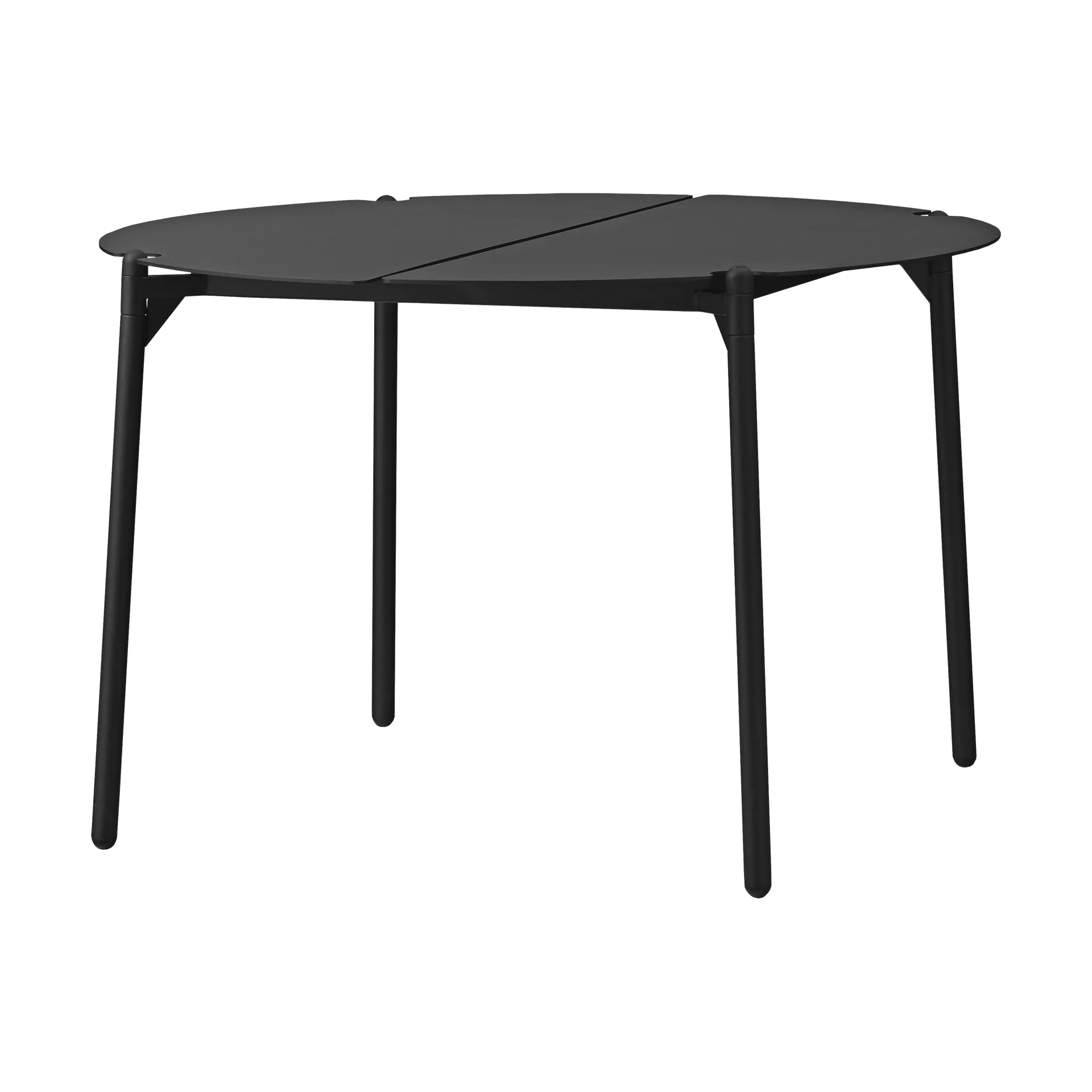 NOVO lounge table Ø70x45 cm, Black AYTM