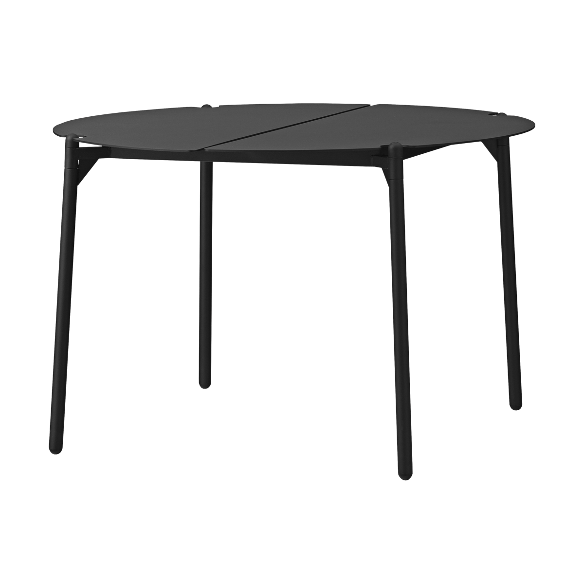 AYTM NOVO lounge table o70x45 cm Black | Scandinavian Design | Garden tables | Black