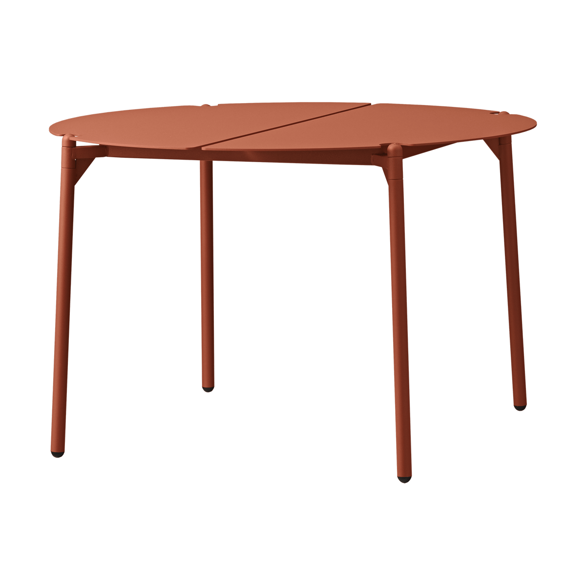 AYTM NOVO lounge table o70x45 cm Gingerbread | Scandinavian Design | Garden tables | Red