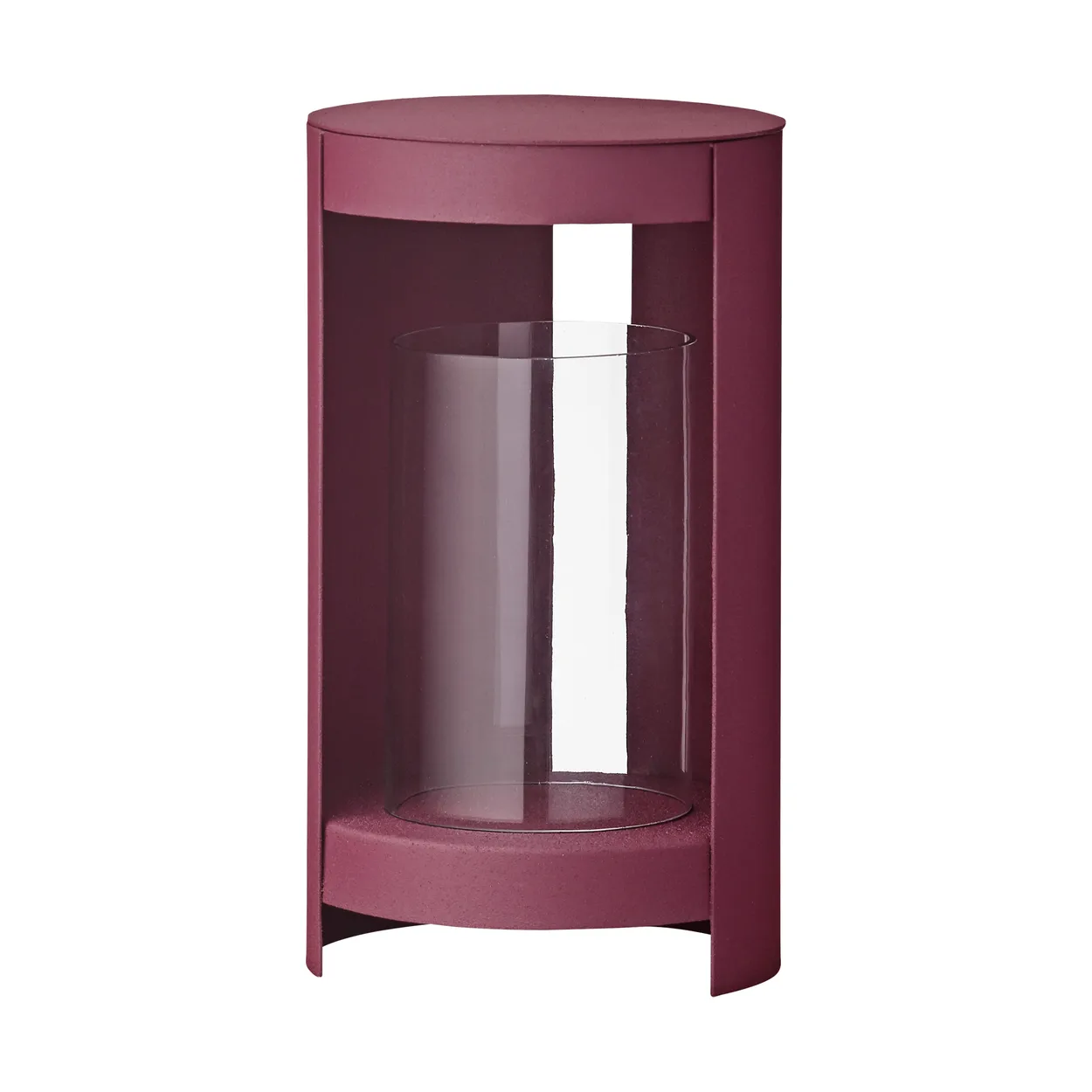 AYTM Ora lantern 28 cm Bordeaux | Scandinavian Design | Tea light holders, lanterns & candle dishes | Red