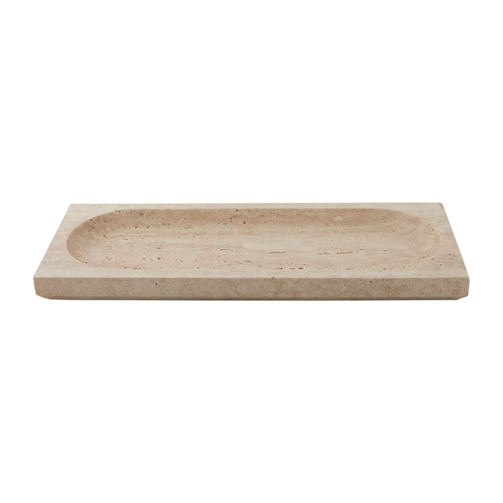 Regina saucer travertine - 16x40 cm - AYTM