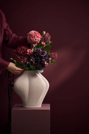 Saltare vase - Rose, Ø13.8x30 cm - AYTM