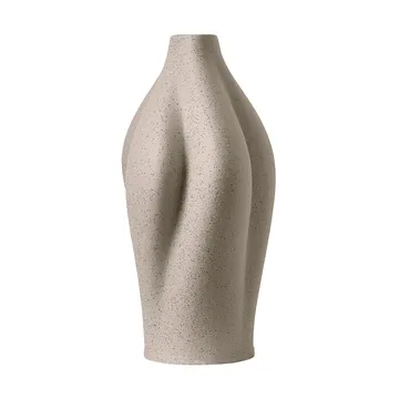 Saltare vase - Taupe, Ø13.8x30 cm - AYTM