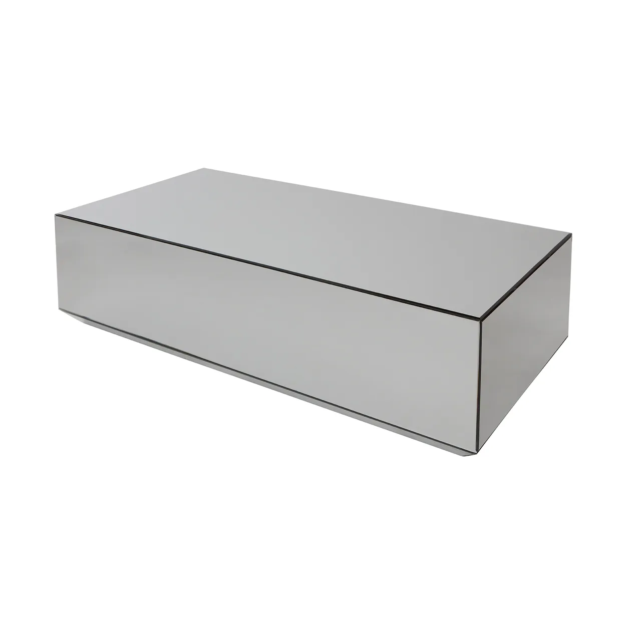 AYTM Speculum coffee table 60x120 cm Black | Scandinavian Design | Coffee tables | Silver-coloured