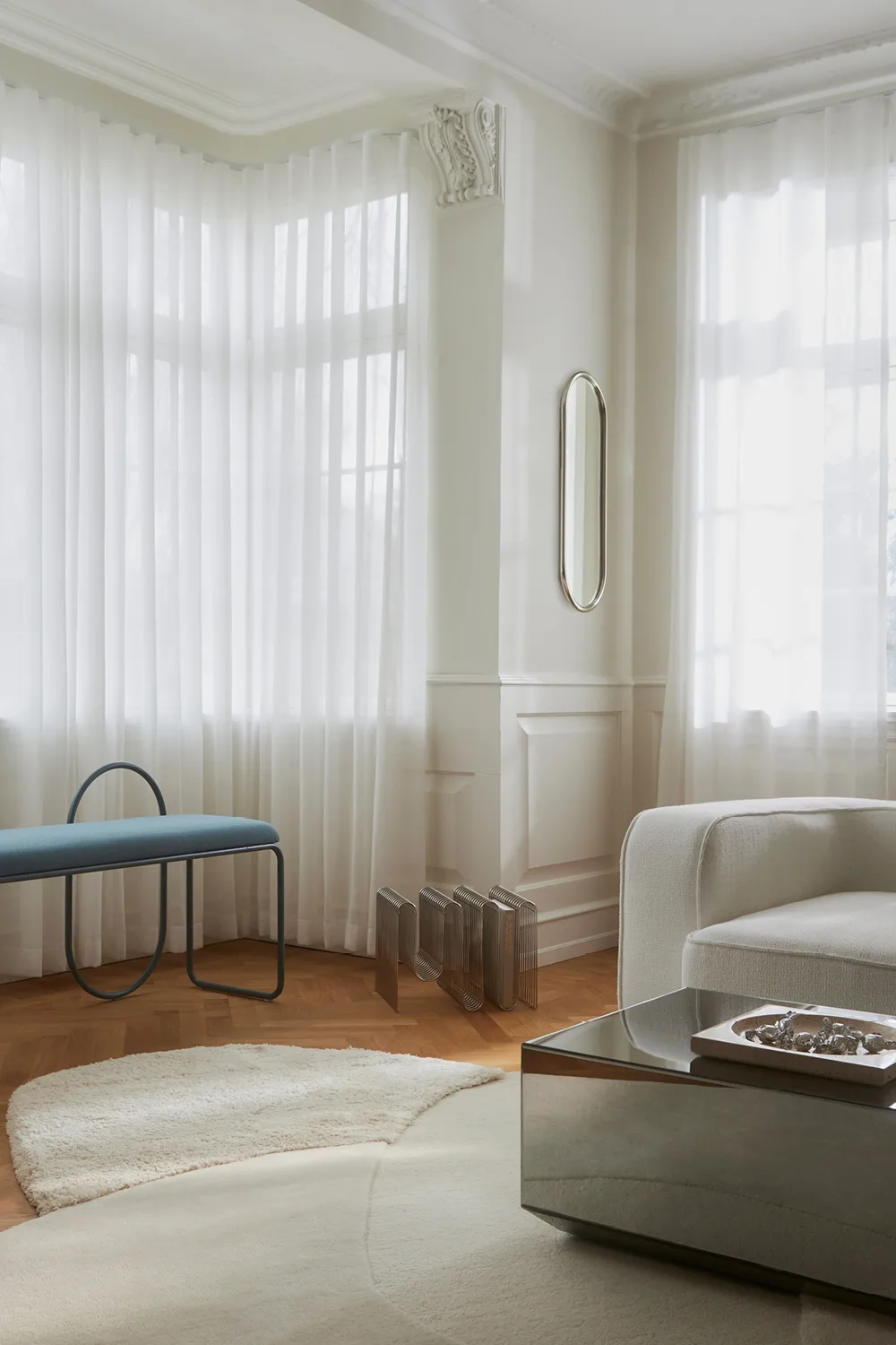 Speculum coffee table 60x120 cm, Black AYTM