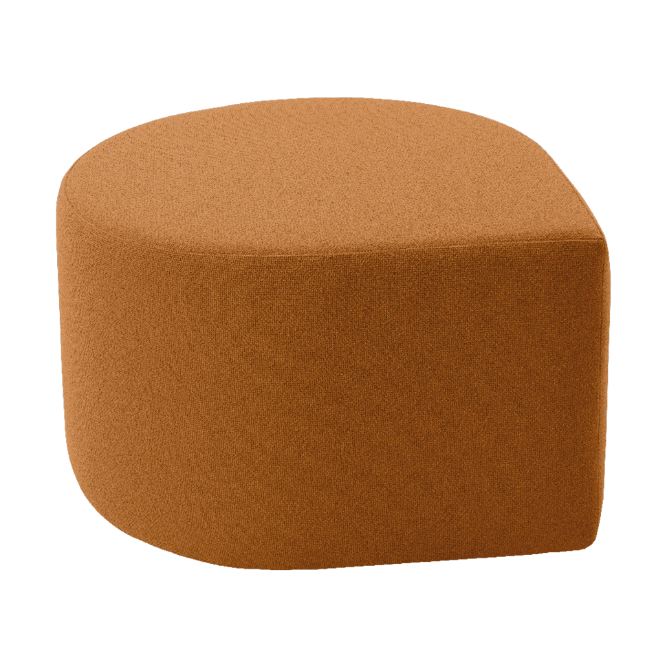 AYTM Stilla pouf Amber | Scandinavian Design | Sitting poufs | Yellow