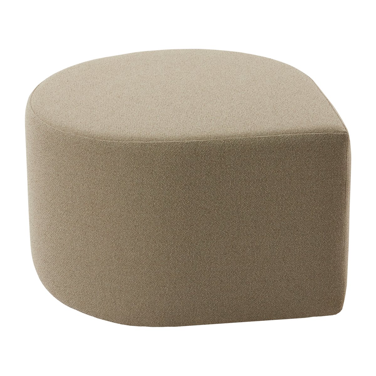 AYTM Stilla pouf bouclé Taupe | Scandinavian Design | Sitting poufs | Beige