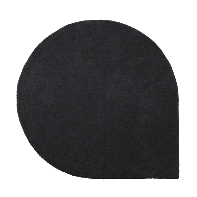 AYTM - Stilla Rug 160x130 Anthracite