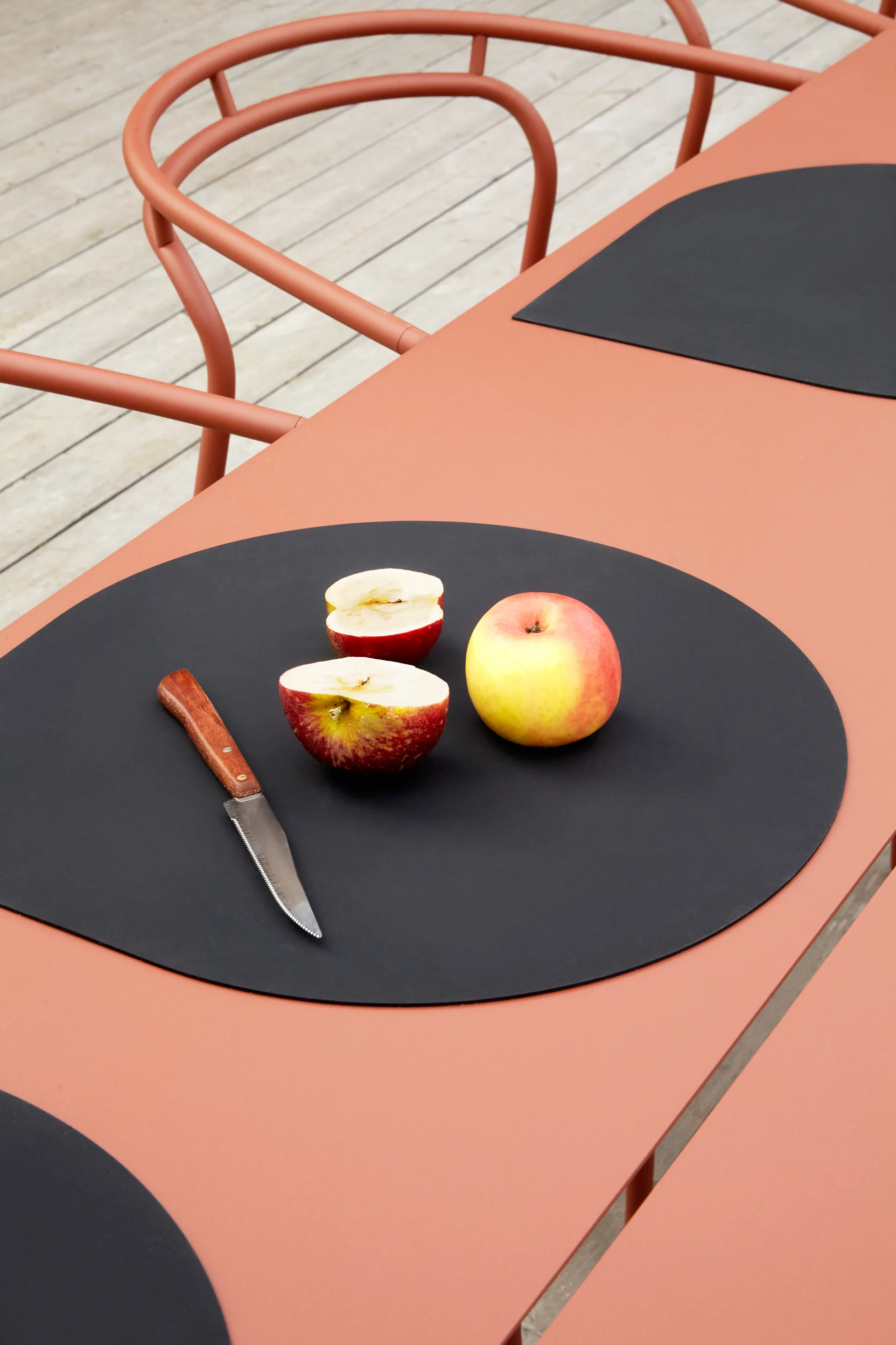 Stoa placemat 2-pack, Black AYTM